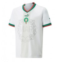 Camiseta Marruecos Visitante Equipación Mundial 2022 manga corta